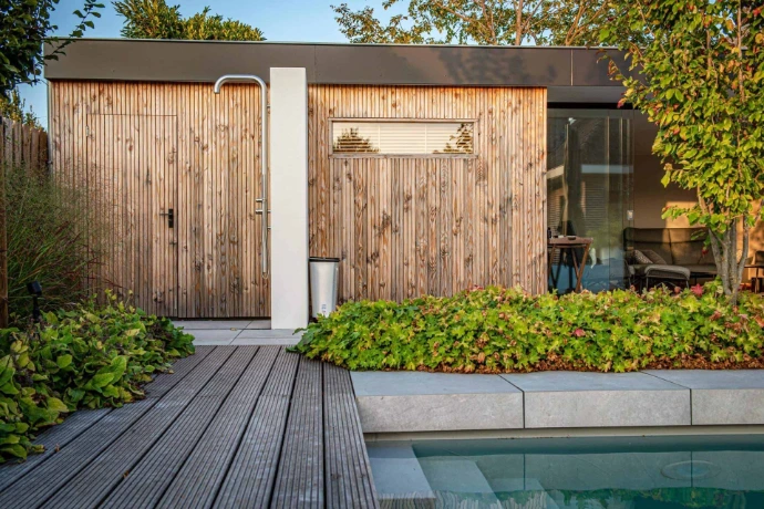 Welness/buitenkamer tuin