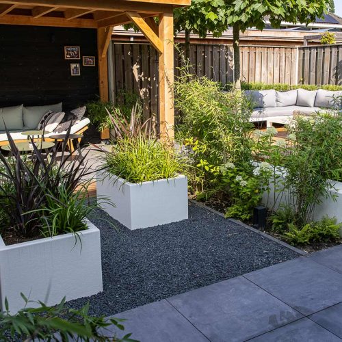 Moderne tuin