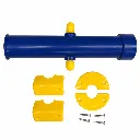 Blauwe telescoop de vier keien.webp