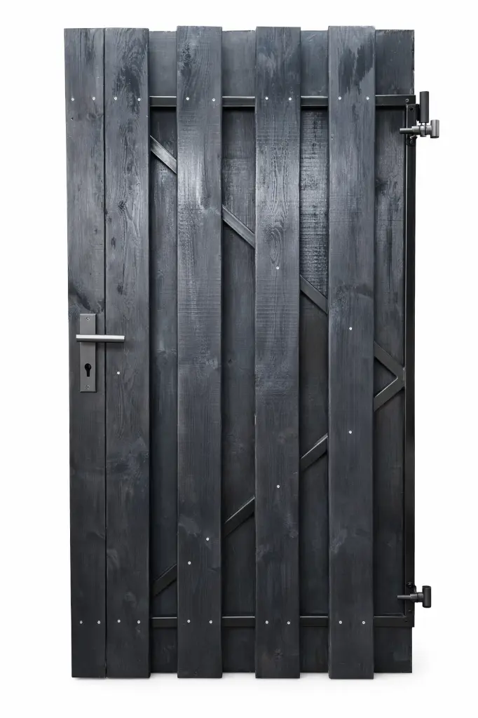 zwart frame zwarte plank de vier keien.webp