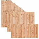 Douglas harz product foto de vier keien tuinscherm.webp