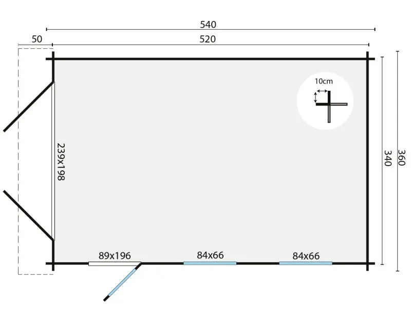 Garage Geir 44 mm plattegrond.webp