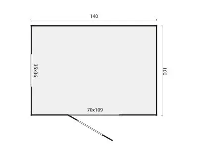 Speelhuisje Pippi plattegrond.webp
