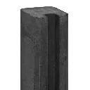 eindpaal antraciet de vier keien sleufpaal.webp