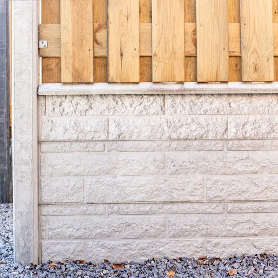 dubbele onderplaat wit grijs de vier keien.webp