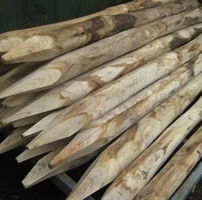 Kastanje paal Ø7-9 cm geschild (150-160 cm).webp