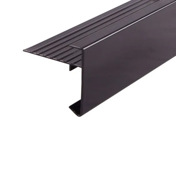 zwart alluminium de vier keien daktrim.webp