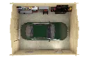 Garage binnenkant Rydell de vier keien.webp