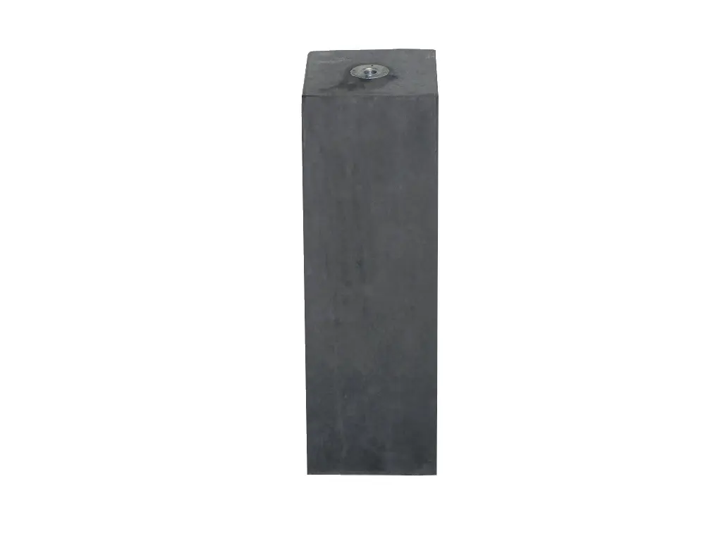 betonpoer 15,0 x 15,0 x 60,0 cm, antraciet, M16-bus, zonder velling.webp