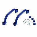 Blauwe handgreep de vier keien kunststof.webp