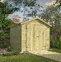 Tuinhuis Hugo in de tuin.webp