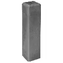 betonpoer 15,0 x 15,0 x 60,0 cm, antraciet, M16-bus, grote velling.webp