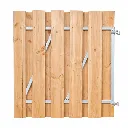 Tuinpoort Douglas 100cm breed (100 cm, Verzinkt frame).webp