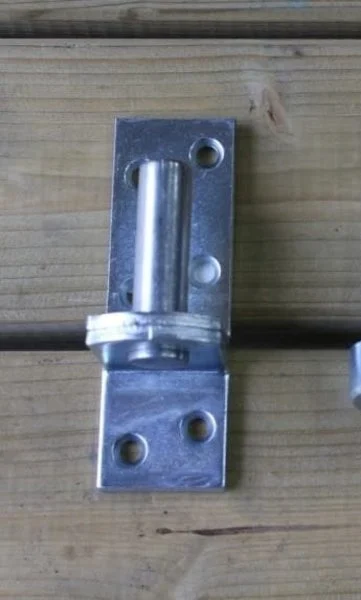 Plaatduim (Wit verzinkt)