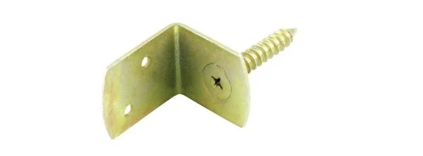 L-beslag met schroef