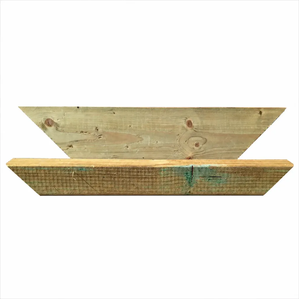 Schoor grenen geïmpregneerd 60 cm