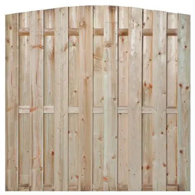 Tuinscherm Den Haag grenen 18-planks (15 + 3) Toog