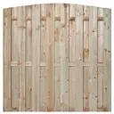 Tuinscherm Den Haag grenen 18-planks (15 + 3) Toog