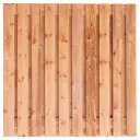 Tuinscherm Casablanca Red Class Wood 21-planks (19 + 2) 