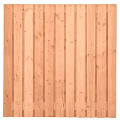 Tuinscherm Harz Douglas geschaafd 23-planks (21 + 2) 