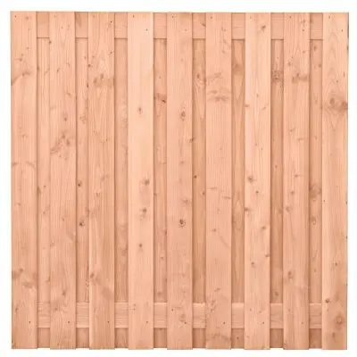 Tuinscherm Salzburg Douglas, geschaafd, 19-planks (17 + 2)