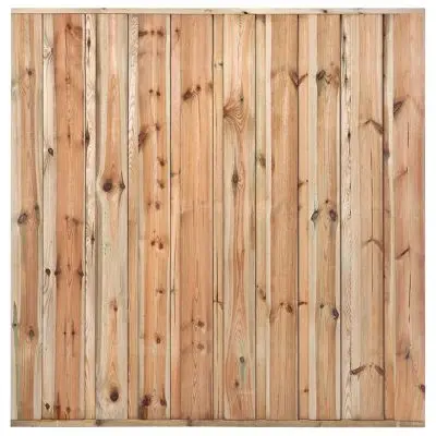 Tuinscherm Monaco grenen groen geïmpregneerd 19-planks 