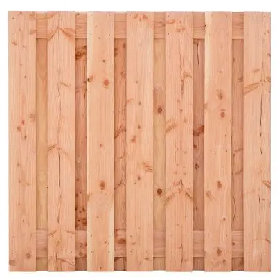 Tuinscherm Meckelenburg Douglas fijnbezaagd 15-planks (13 + 2)