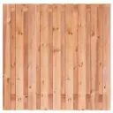 Tuinscherm Tanger Red Class Wood, 19-planks (17 + 2) 
