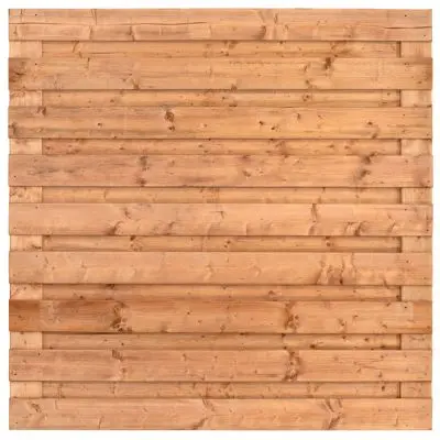 Tuinscherm Zagora Red Class Wood, 21-planks (19 + 2) horizontaal