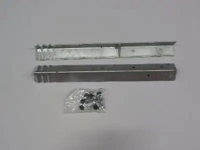 Hoekanker 4.5x4.5x500 instortanker 2 delig