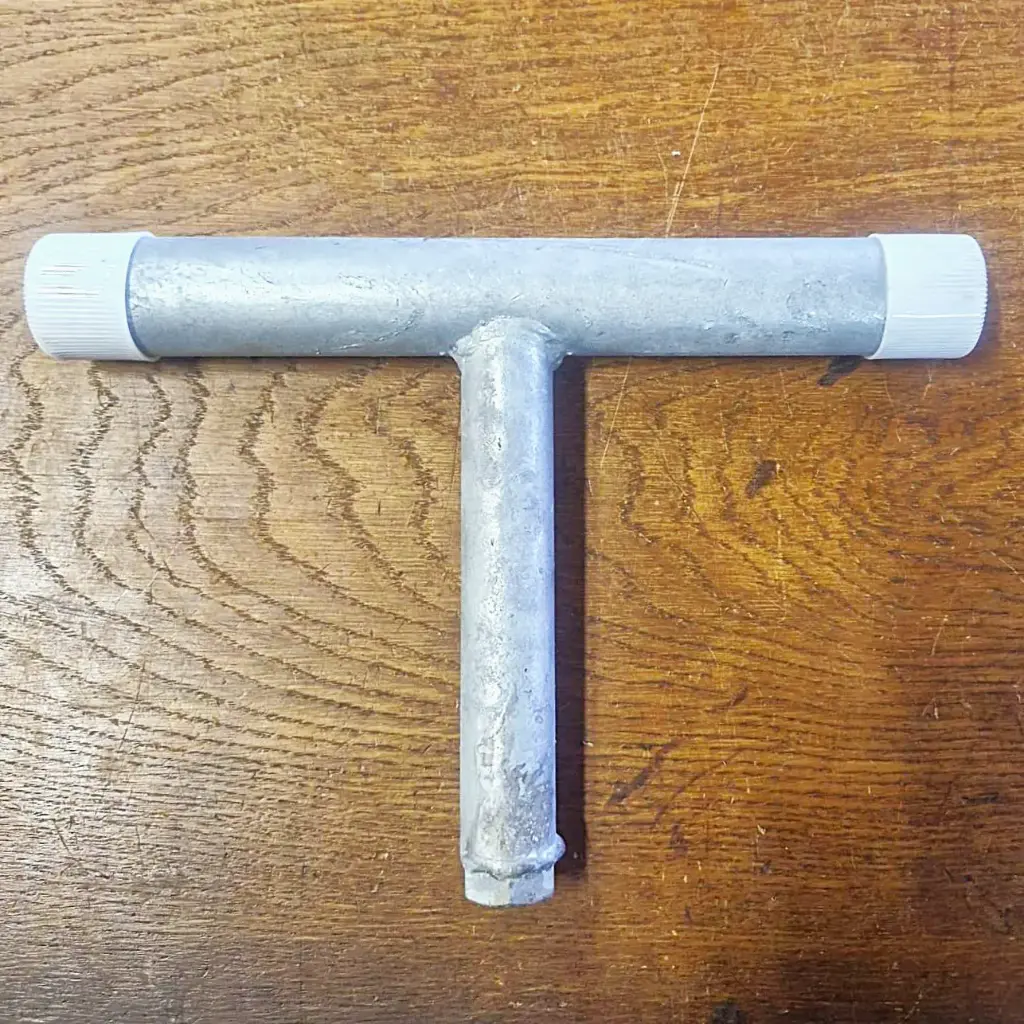 Betonpoer tilhulp handvat