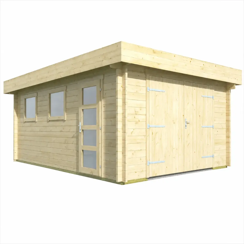 [P016434] Garage Marketta (Groen geimpregneerd)