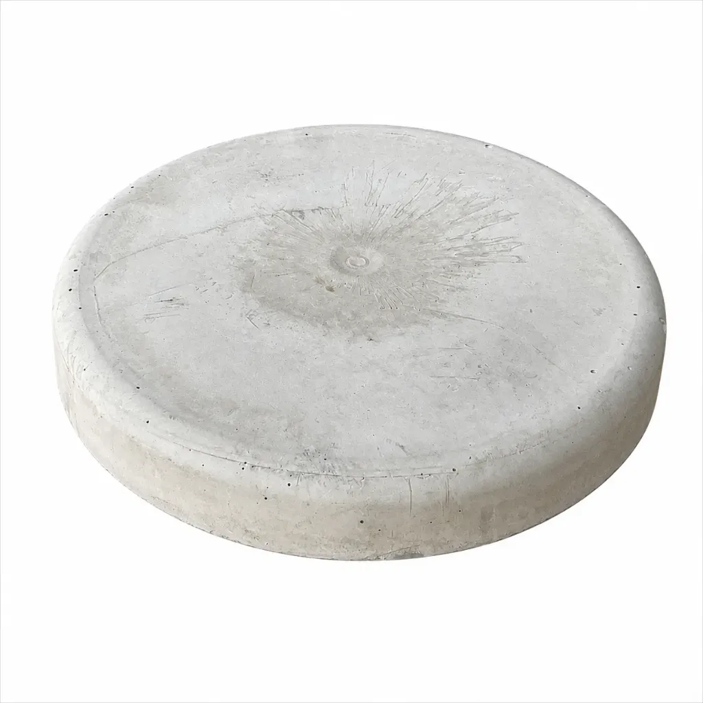 Wegzakpreventie betonpoer Ø25 x 5 cm
