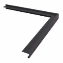 Daktrim 4,5×4,5 cm mat zwart op=op