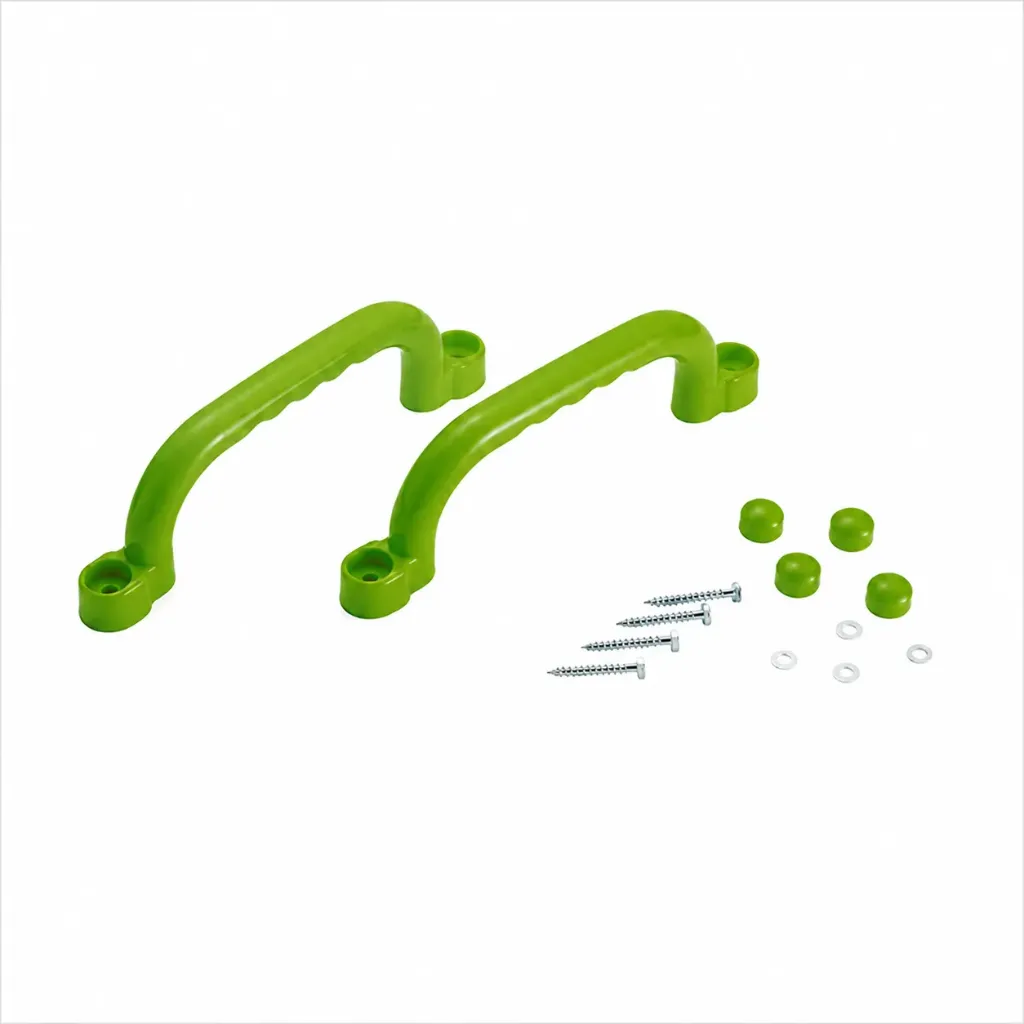 Handgreep kunststof (set van 2) (Appelgroen)