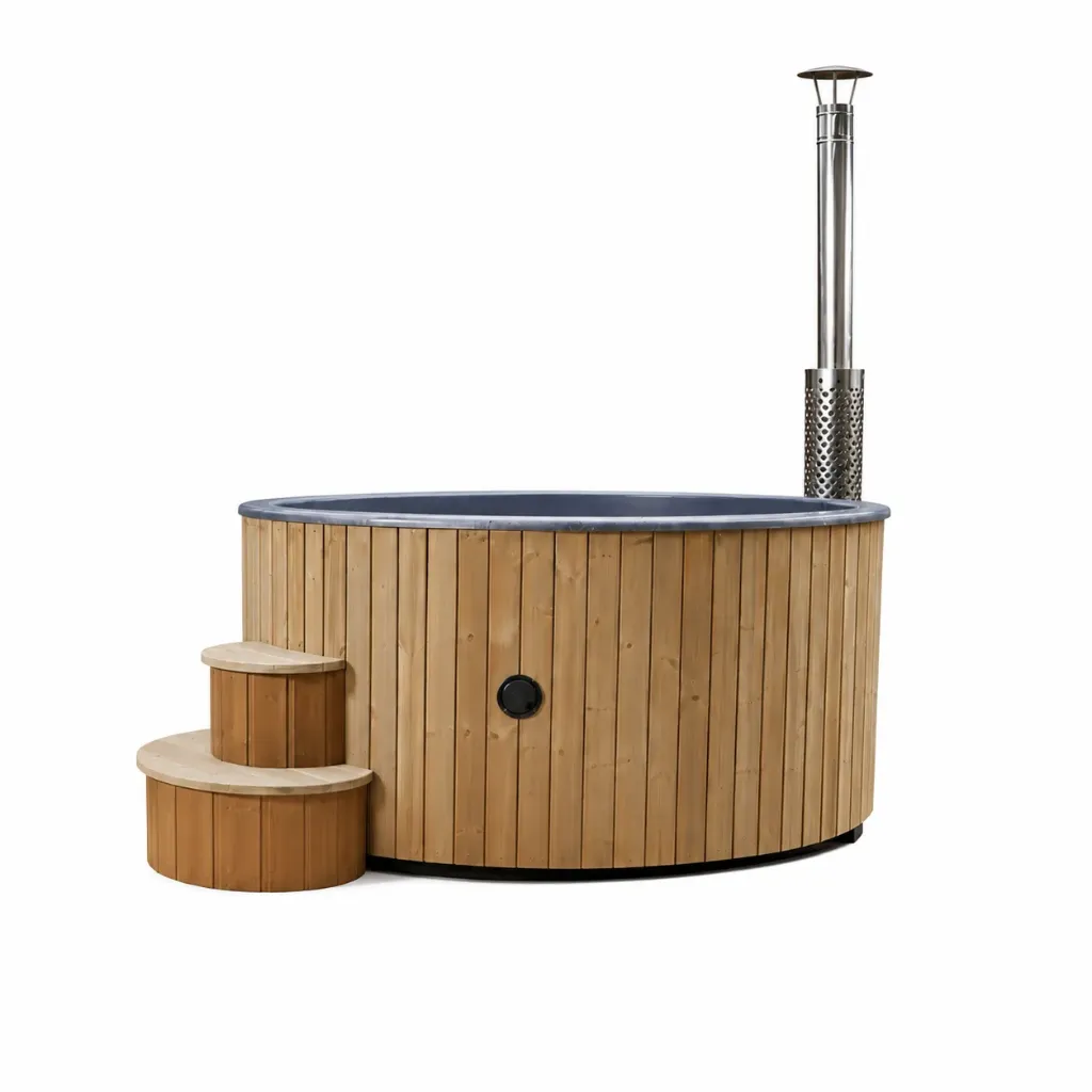 [P015088] Hottub Deluxe ø200 cm Thermowood
