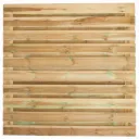 Tuinscherm Breda grenen of Douglas 21-planks (19+2)