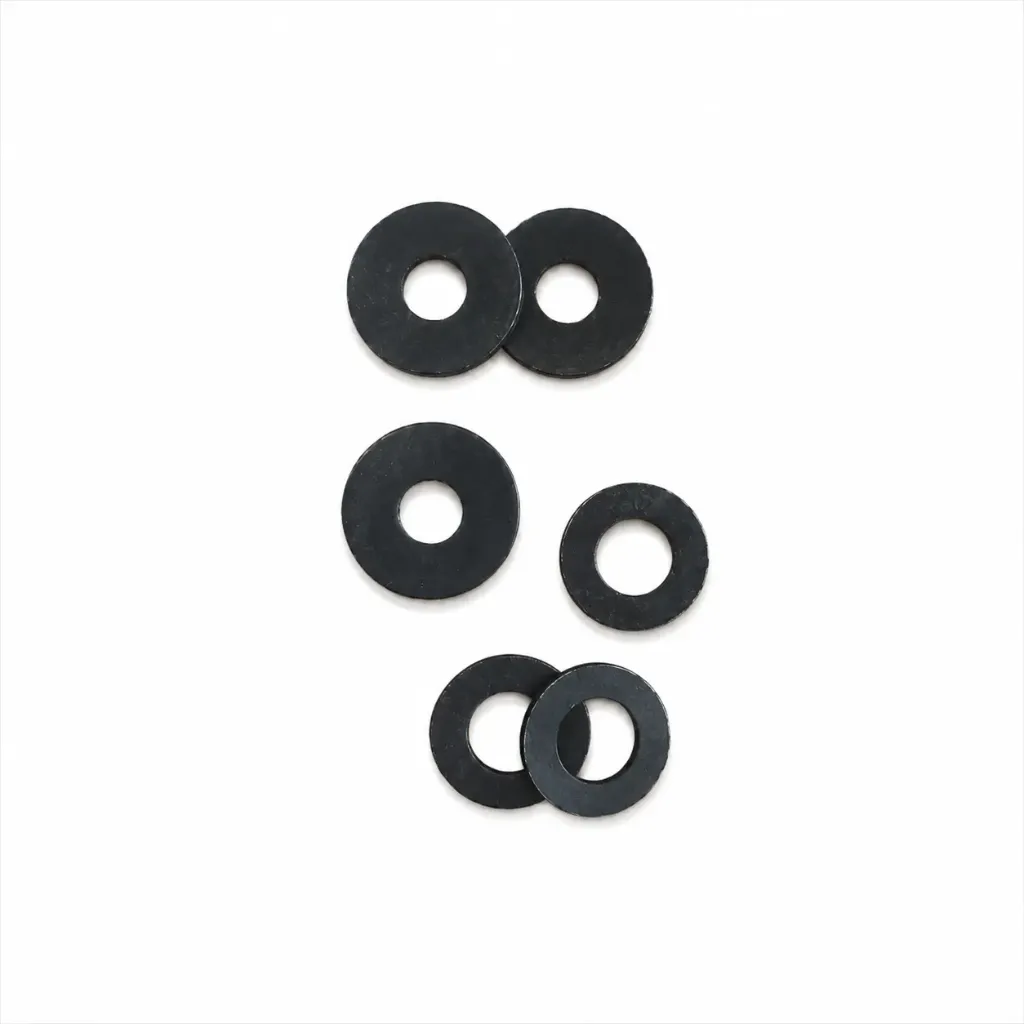 Sluitring zwart (M8 Zwart)