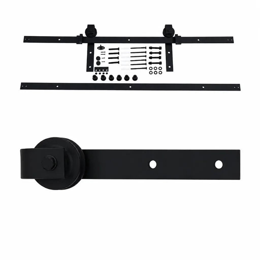 Loftdeur set zwart 244cm OP = OP