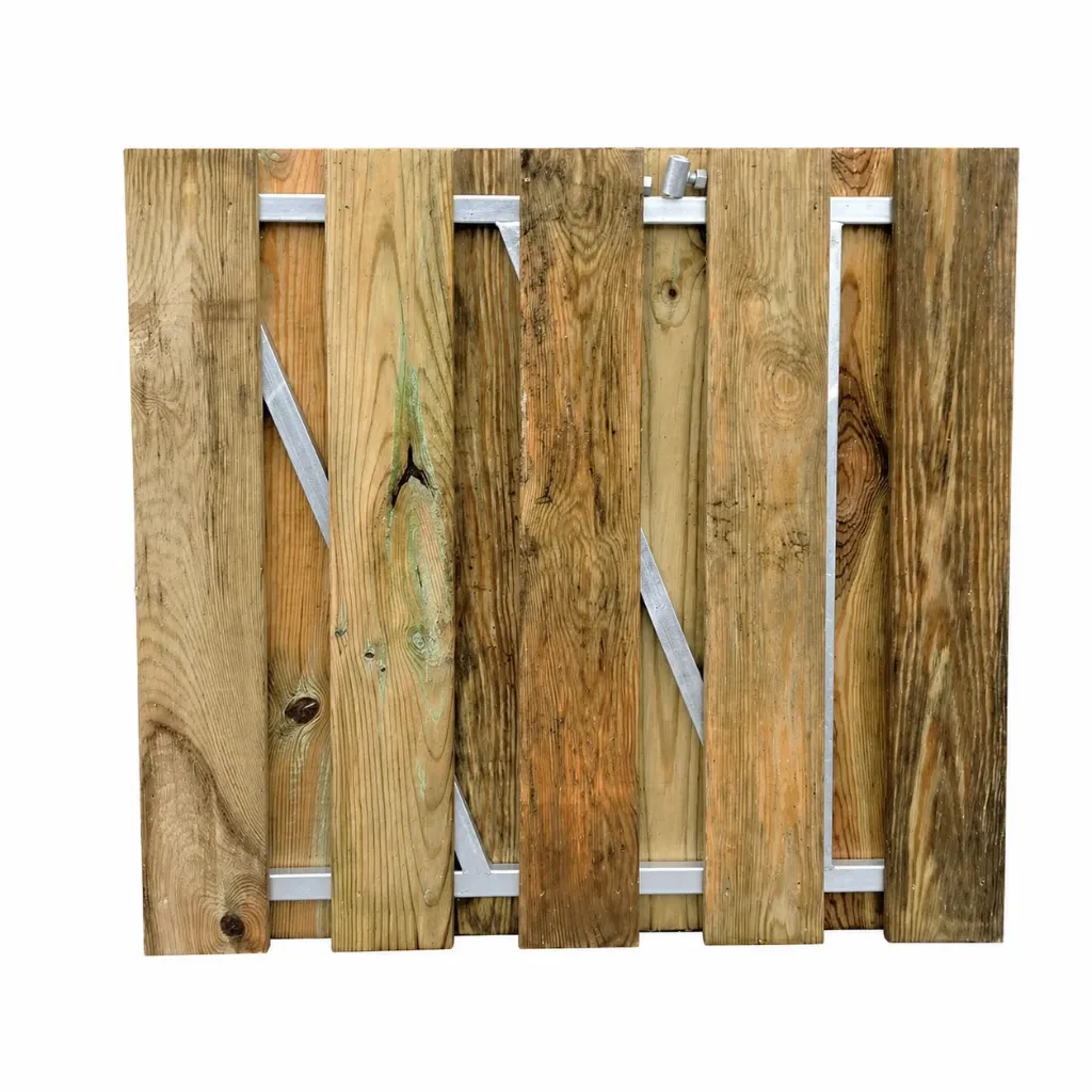 Tuinpoort grenen