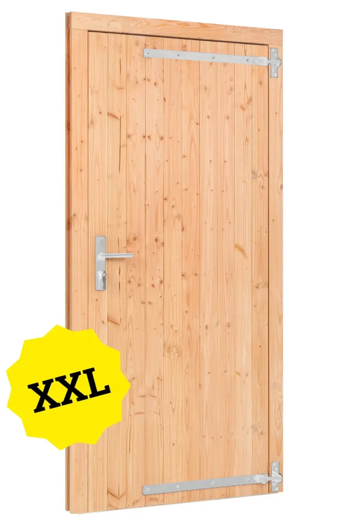 [K226287] Douglas enkele klampdeur XXL B1200xH2150mm buitenmaat (Linksdraaiend)