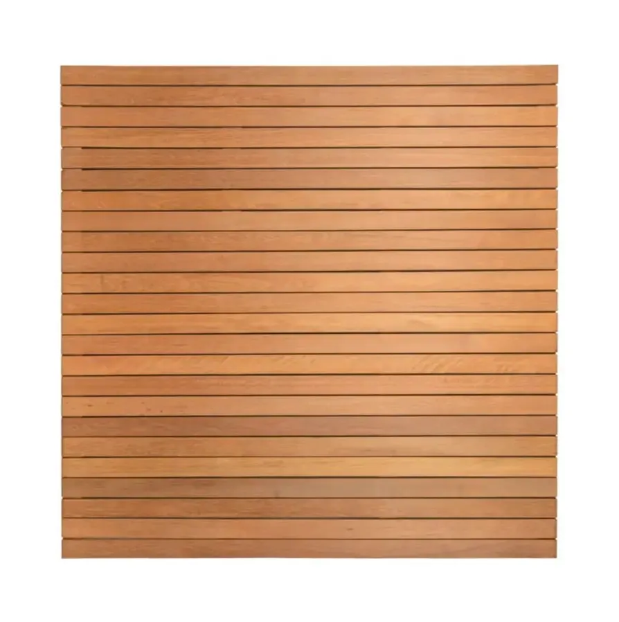 Tuinscherm modern hardhout 180 x 180 cm