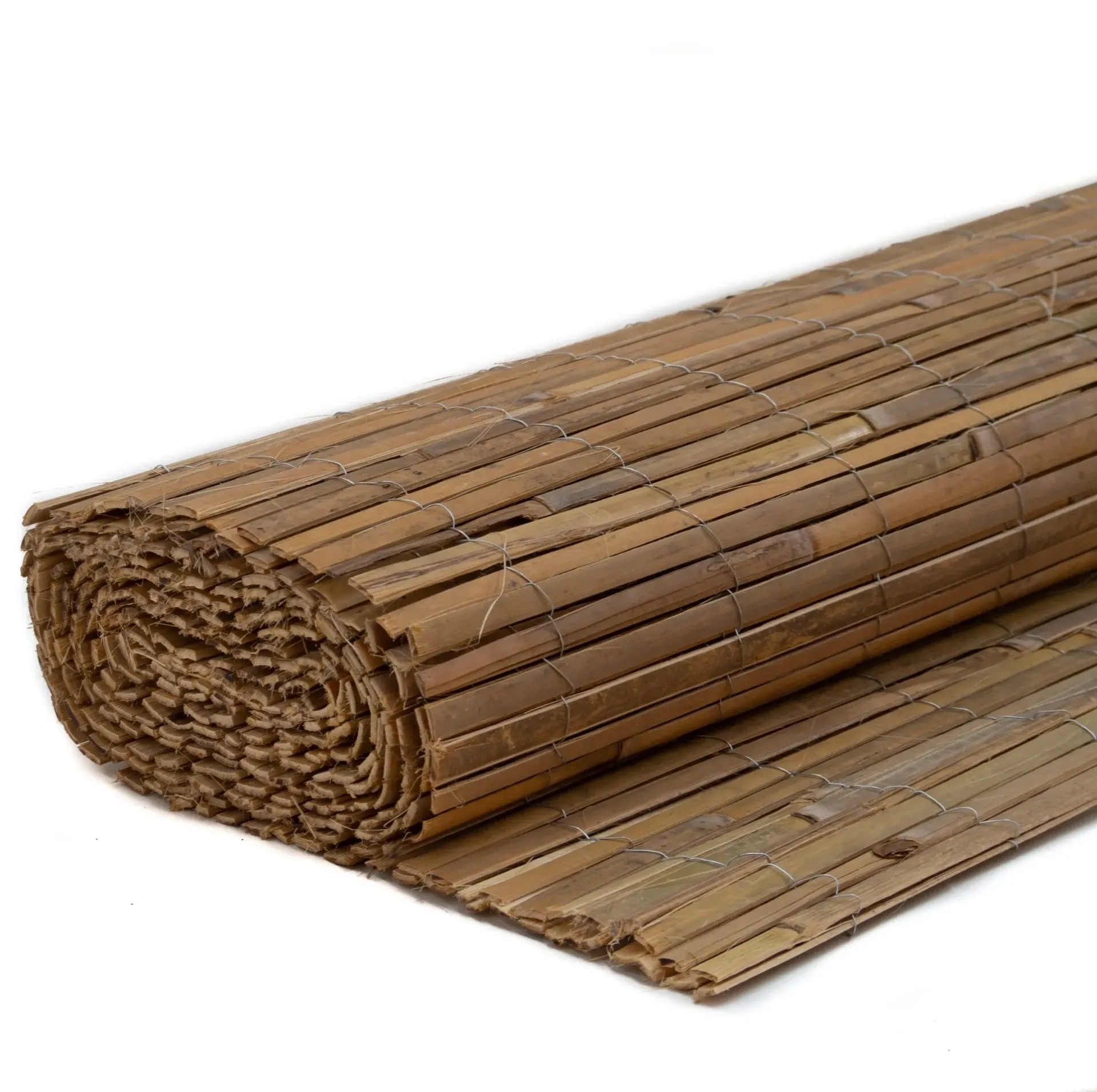 Gespleten bamboemat 500 cm