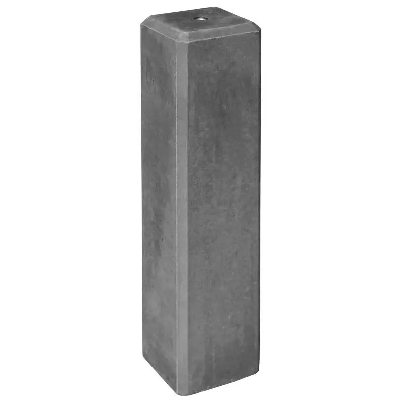 [P003820] Betonpoer recht (15x15x 60 cm grote velling)