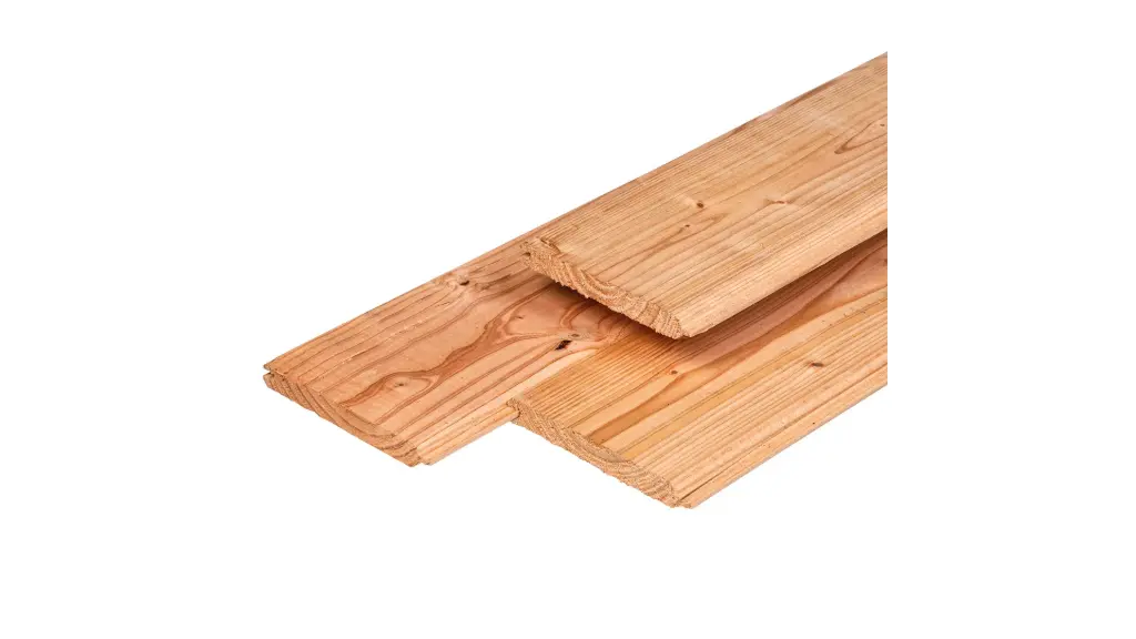 Dakbeschot Douglas vellingdeel 1,8x14,5 (300 cm)