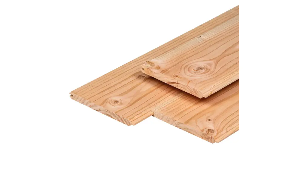 Dakbeschot vellingdeel Douglas 1,8x19,5 cm (300 cm)