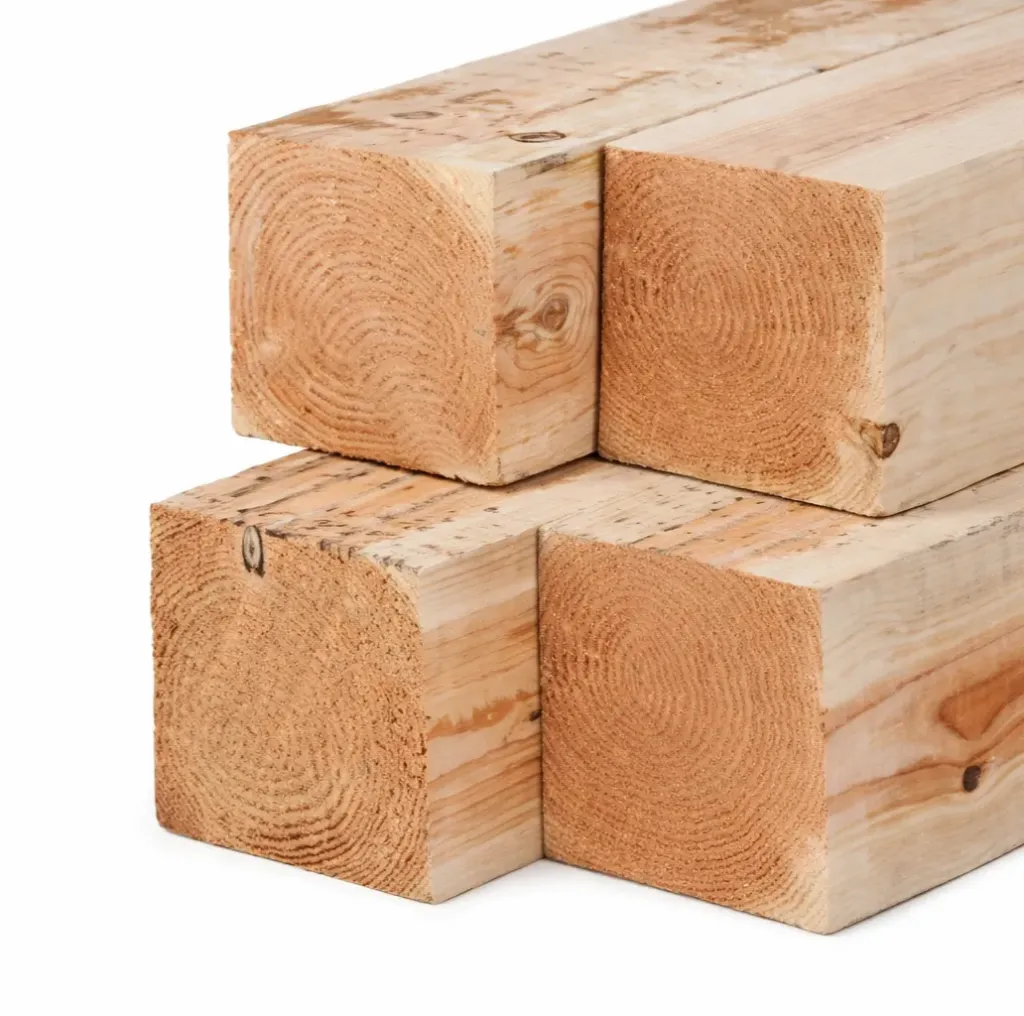 Douglas paal 12x12 cm (250 cm)