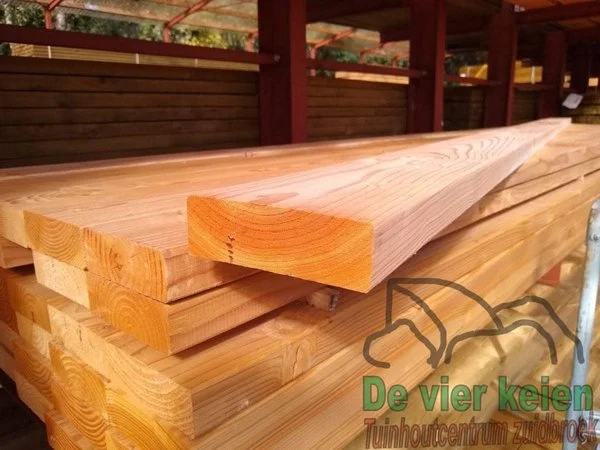 Douglas regel geschaafd 4,5x14,5 cm (300 cm)