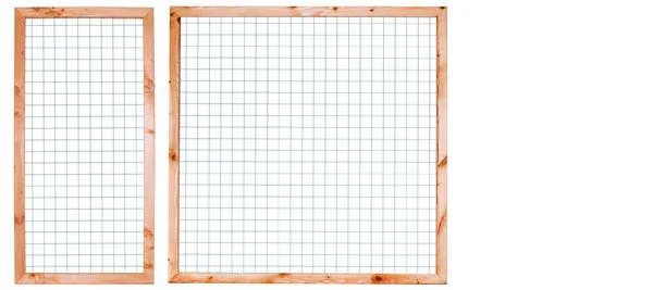 Gaaspaneel met kader robuust 45x70 Maaswijdte: 7,5x7,5cm Douglas