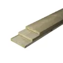 Geïmpregneerde plank grenen 2x20 cm
